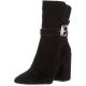 Vince Camuto Damefaris Block-Heel Buckle Booties Black 8.5M EAU 38.5 Affordable Designer Brands