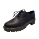 Wild Pair Womens  Shoes Rainee Lace Up Oxford Flats 8.5M Black New no box from Affordable Designer Brands