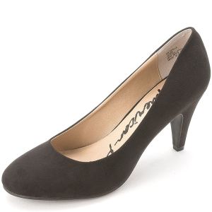 American Rag Womens Felix Manmade Microsuede Pumps Black 7.5 M from Affordable Designer Brands