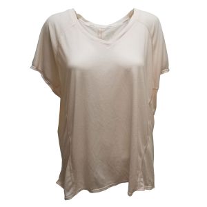 Calvin Klein Performance Relaxed Tie-Back T-Shirt Pink XLarge