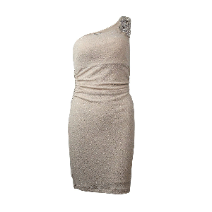 Emerald Sundae Juniors Sleeveless One Shoulder Dress