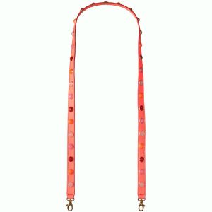 Fossil Crossbody Strap Neon Coral Affordable Designer Brands 