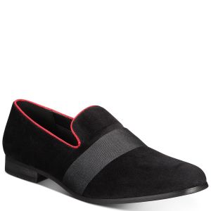 INC International Concepts INC Mens Kaizer Velvet  Loafers  Affordable Designer Brands