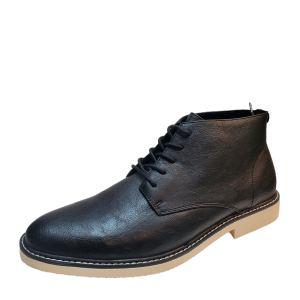 Kenneth Cole Mens Casual Shoes Peyton Lace Up Black  Chukka Ankle Boots 9M Affordable Designer Brands