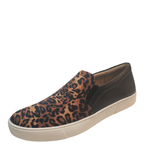 Naturalizer Women's Casual Shoes Marianne Slip On Sneakers 10M Brown Black Cheetah from Affordable Designer Brands
