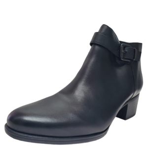 Naturalizer Women's Dora Booties Leather Black 10 M from Affordable Designer Brands