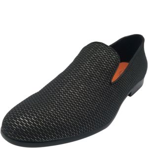 Tallia Men's Tedaldo Loafers Black Gold 8.5M from Affordabledesignerbrands.com