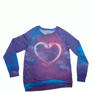 Trolls by DreamWorks Juniors Trolls Heart GraphicSweatshirt Affordable Designer Brands