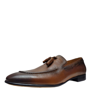 Vintage Foundry Mens Winston Loafer Leather Cognac 12 M US 11 UK 45 EU from Affordable Designer Brands