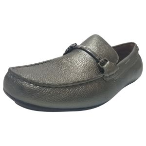 Alfani Mens Tumbled Drivers Pewter 9.5 Affordable Designer Brands 