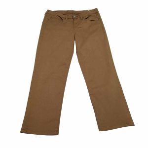 American Rag Cropped Cuffed Colored Skinny Woodsmoke 