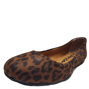 American Rag Ellie Womens Synthetic Leopard Brown Ballet Flats  6 M Affordable Designer Brands