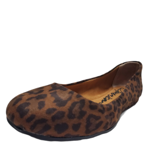 American Rag Ellie Womens Synthetic Leopard Brown Ballet Flats  8 M Affordable Designer Brands