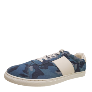 Bar III Mens Keagan Camo Sneakers Camo Blue 12 M Affordable Designer Brands