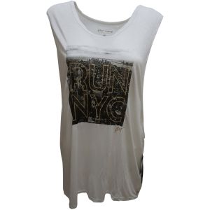 Betsey Johnson Graphic-Print Muscle Tank White 