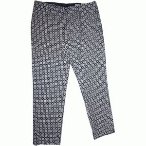 Charter Club Iconic-Print Slim-Leg Pants Intrepid Blue Combo 18