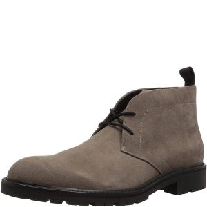 Calvin Klein Mens Ultan Suede Chukka Boots Army Fatigue 9.5 M Affordable Designer Brands