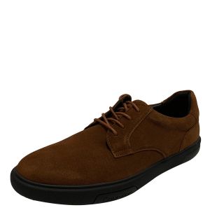 Calvin Klein Men's Gleyber Dress Casual Oxfords Russet Brown Textile 11M Affordable Designer Brands