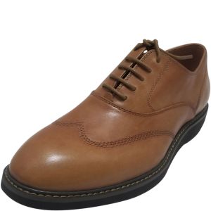 Donald Pliner Men's Sennet Dipped Calf Oxfords Brown 9.5M from Affordable Designer Brands