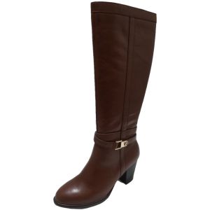 Giani Bernini Women's Rozario Memory-Foam Dress Boots Cognac Brown 7.5 M from Affordable Designer Brands