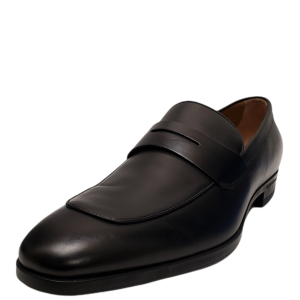 Boss by Hugo Boss Men's Kensington Penny Loafer Black 12M from Affordable Designer Brands