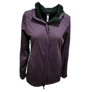 Ideology Hooded Rain Jacket Imperial Heather Purple XSmall