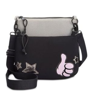 Ideology 2-in-1 Crossbody Grey Black front Affordable Designer Brands