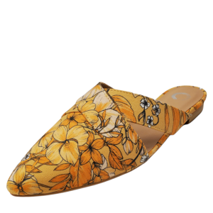 Journee Collection Womens Giada Mules Floral 11M from Affordable Designer Brands