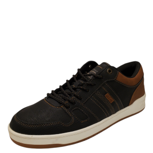 Levis Mens 520 Low-Top Basketball Sneakers Black Tan 10.5M Affordable Designer Brands