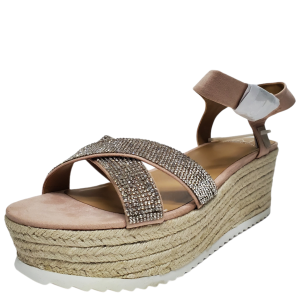 Material Girl Women's Brinny Platform Espadrilles Manmade Light Pink 10M Affordable Designer Brands