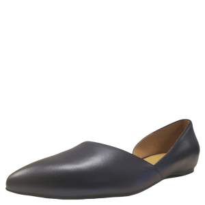 Naturalizer Women Samantha Flats Leather Metallic Navy 9W US 6UK 39 EU from Affordable Designer Brands