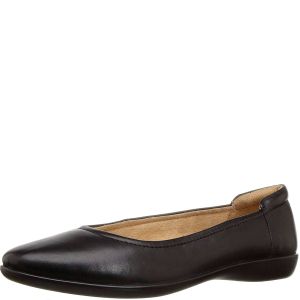 Naturalizer Flexy Ballerina Flats Black 5 M from Affordable Designer Brands