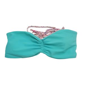 Rebel Sky Swimsuit Bikini Top Bliss Blue Small