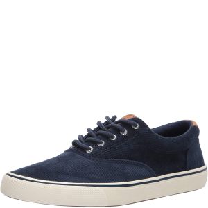 Sperry Mens Striper II CVO Sneaker Navy Curdoroy 11M from Affordable Designer Brands