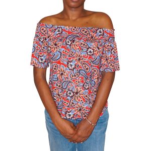 Ultra Flirt Juniors Off-The-Shoulder Top  Affordable Designer Brands