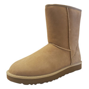 UGG Womens Classic Short II Boots Suede Sand 11M Affordable Designer Brands