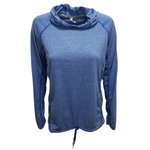 Under Armour Threadborne Colorblocked Training Sweatshirt Hoodie Blue Medium