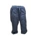 Calvin Klein Performance Poplin Convertible Capri Cargo Pants Chambray Blue Medium