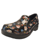 Easy Street Womens Easy Works Leeza Clogs Black Festive Skulls Black 11W Affordable Designer Brands