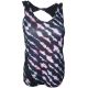 Ideology Printed Back-Cutout Tank Tie Dye