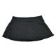 Ideology Tennis Spaced-Dyed Skort Black Affordable Designer Brands