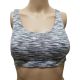 Ideology Space-Dyed Mid-Impact Seamless Sports Bra White XXLarge