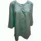 Jm Collection Women Embellished Crisscross-Neck Tunic Top Classic Mint XLarge Affordable Designer Brands