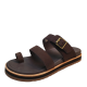 Merrell Womens Casual Shoes Juno Leather Buckle  Slide Sandals 8M Espresso Brown from Affordable Designer Brands