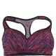 Material Girl Junior Women's Printed Racer Sport Bras