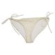 Rebel Sky Women's Swimsuit Lace Bikini Bottom Tie Closure Medium Ivory Affordable Designer Brands