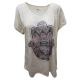 Style & Co Pastel Hamsa Graphic Tee Shirt Oatmeal Beige XLarge front from Affordable Designer Brands