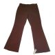 Style & Co Women's pill-on Flare pants Brown Clay Medium