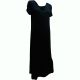 Style & Co Short-Sleeve Maxi Dress Deep Black Medium