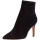 Steve by Steve Madden Womens Logic Booties Black Suede 9M from Affordable Designer Brands